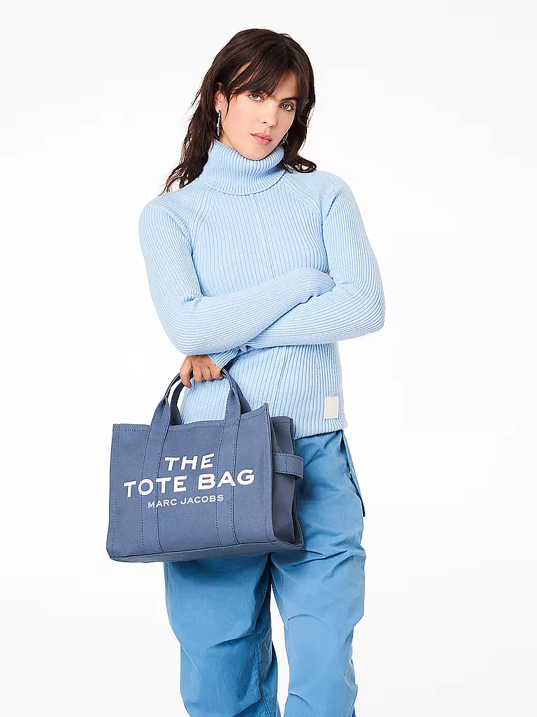 MARC JACOBS | Bolso - Tote Bag THE MEDIUM TOTE CANVAS | blau