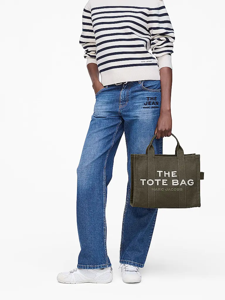 MARC JACOBS | Bolso - Tote Bag THE MEDIUM TOTE CANVAS | Verde oscuro