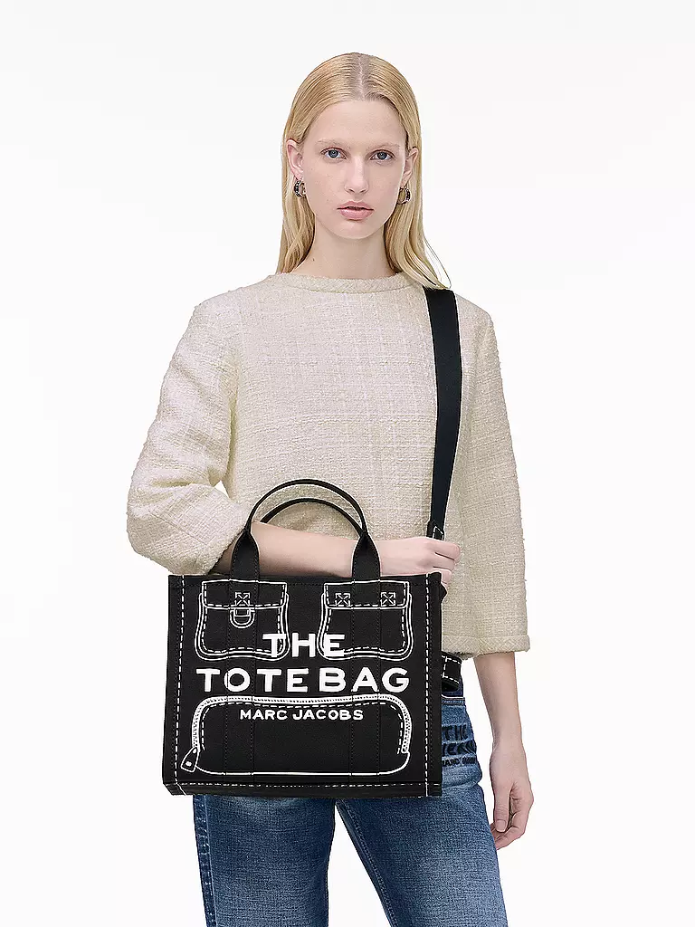 MARC JACOBS | Bolso - Tote Bag THE MEDIUM TOTE | Negro