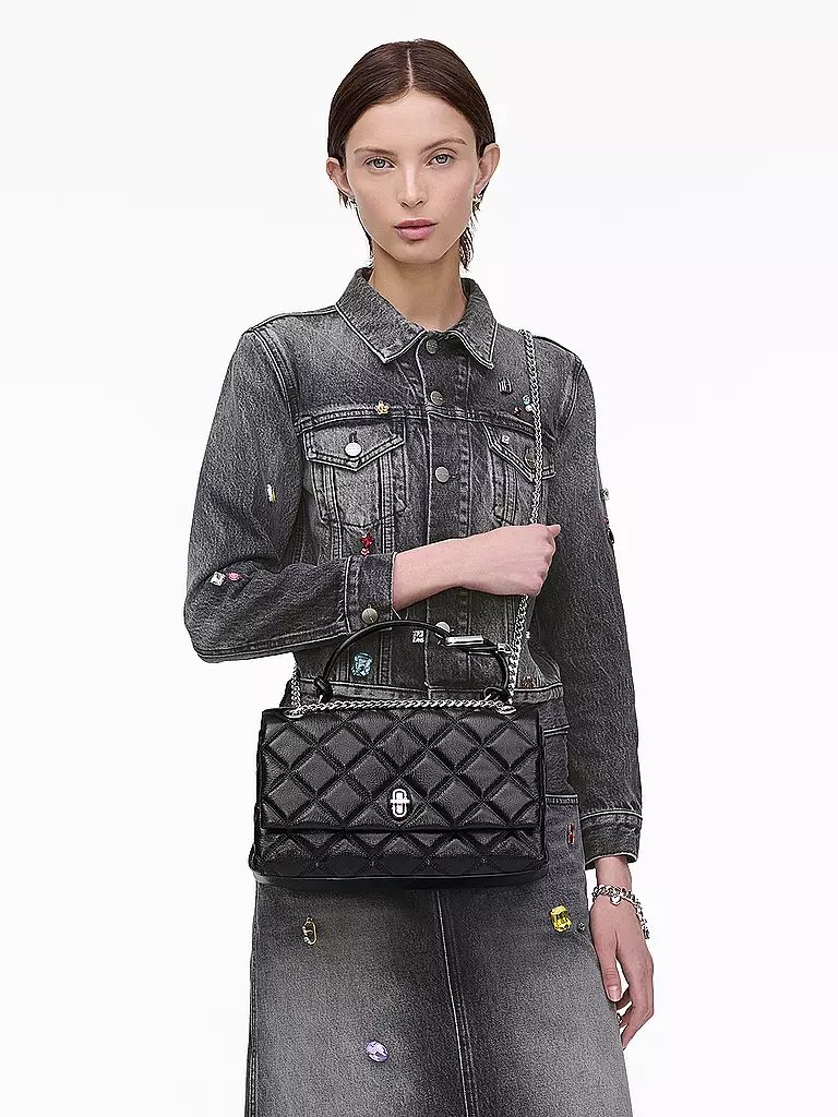 MARC JACOBS | Bolso de cuero - Bolso bandolera THE DUAL | Negro