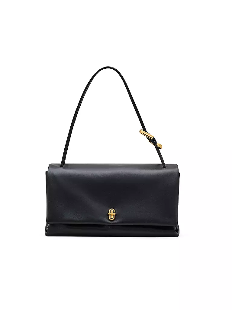 MARC JACOBS | Bolso de cuero - Bolso bandolera THE LARGE DUAL BAG | Negro