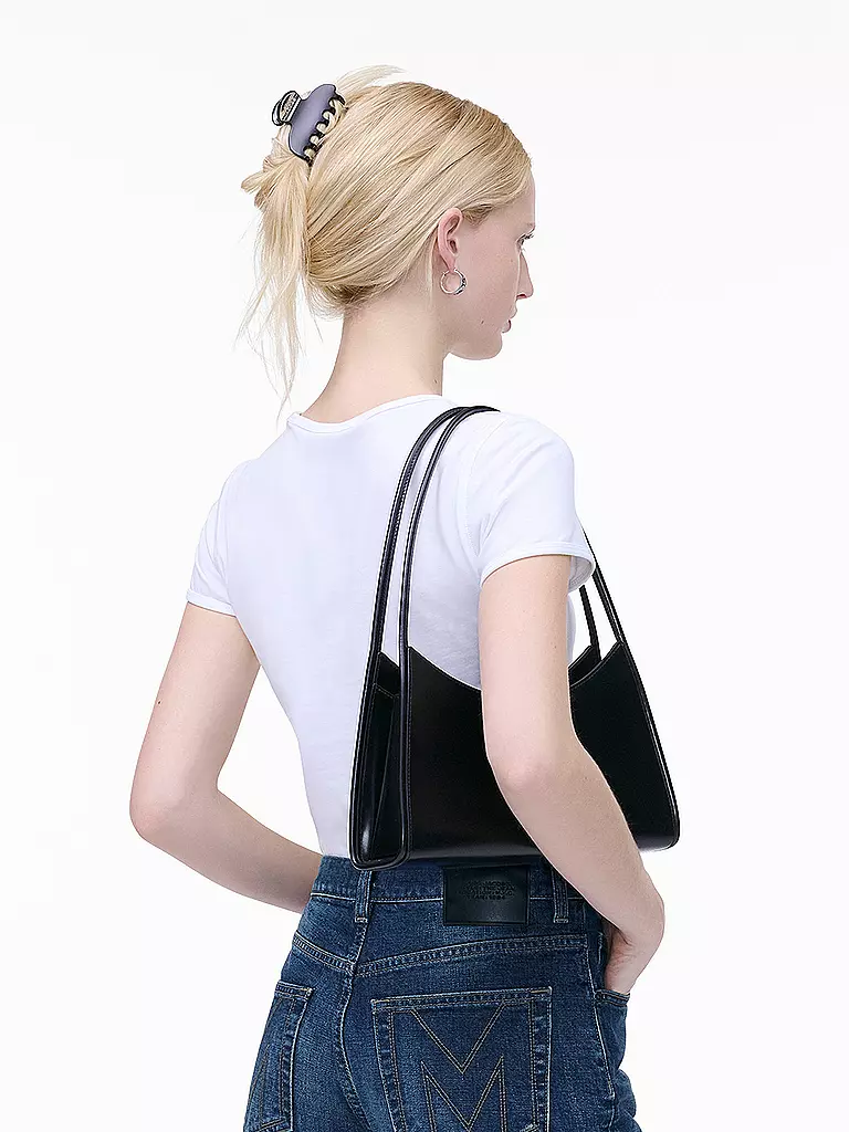 MARC JACOBS | Bolso de cuero - Bolso de hombro THE CLAW CLIP | Negro