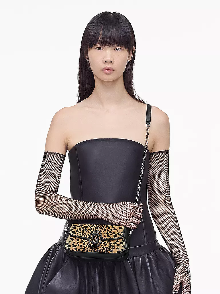 MARC JACOBS | Bolso de cuero - Bolso de hombro THE SHOULDER BAG LEO | Negro