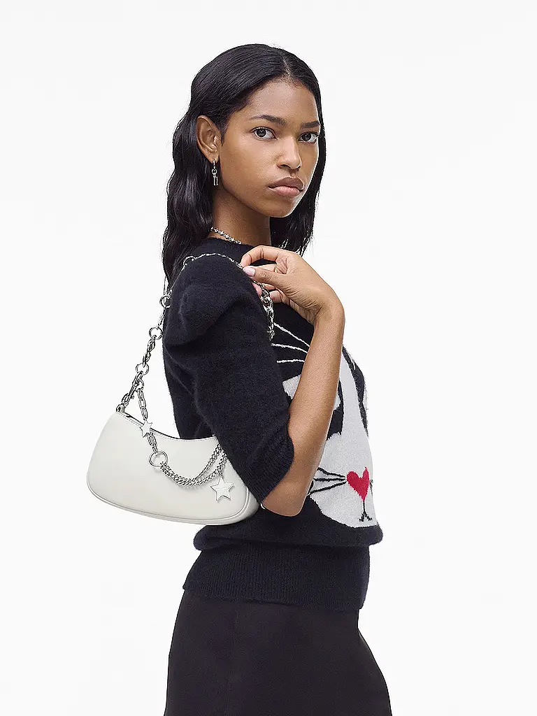 MARC JACOBS | Bolso de cuero - Bolso de hombro THE SHOULDER BAG | Crema