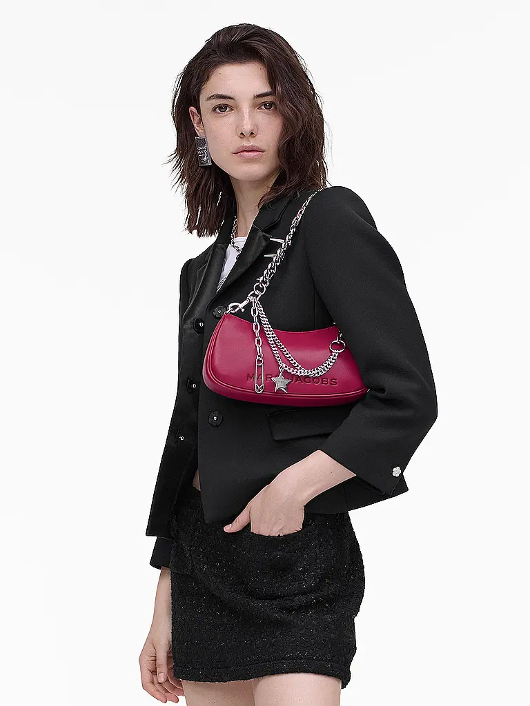 MARC JACOBS | Bolso de cuero - Bolso de hombro THE SHOULDER BAG | Fucsia
