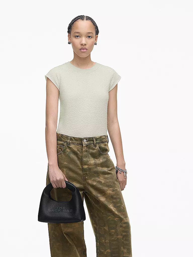 MARC JACOBS | Bolso de cuero - Bolso de mano THE MINI SACK | Negro