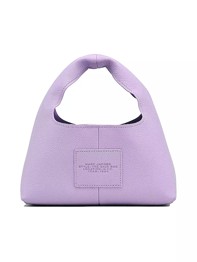 MARC JACOBS | Bolso de cuero - Bolso de mano THE MINI SACK | Lila