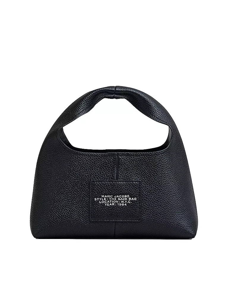 MARC JACOBS | Bolso de cuero - Bolso de mano THE MINI SACK | Negro