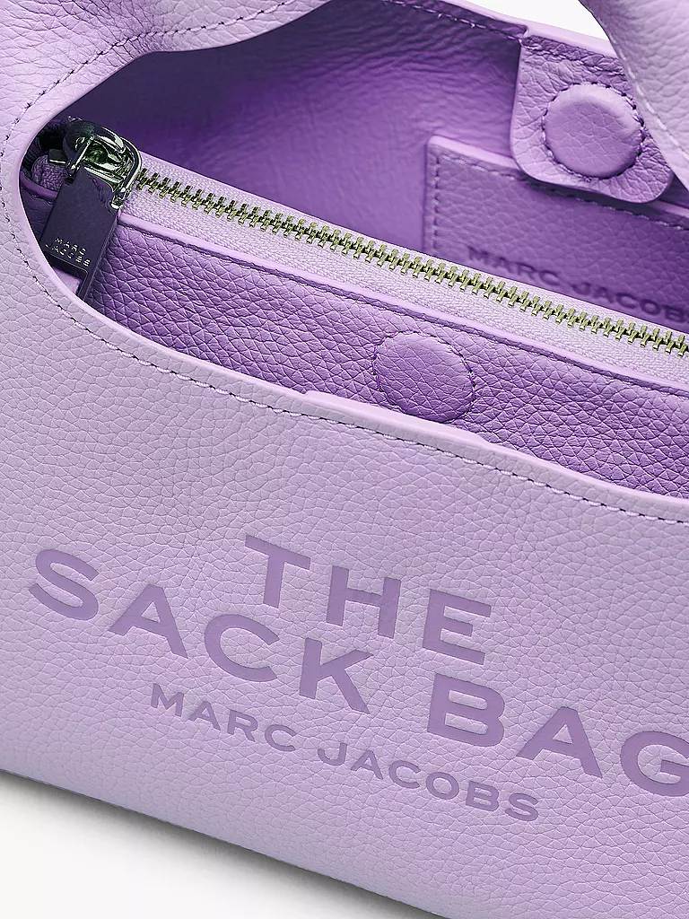 MARC JACOBS | Bolso de cuero - Bolso de mano THE MINI SACK | Lila