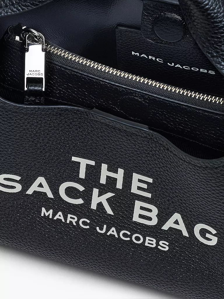 MARC JACOBS | Bolso de cuero - Bolso de mano THE MINI SACK | Negro
