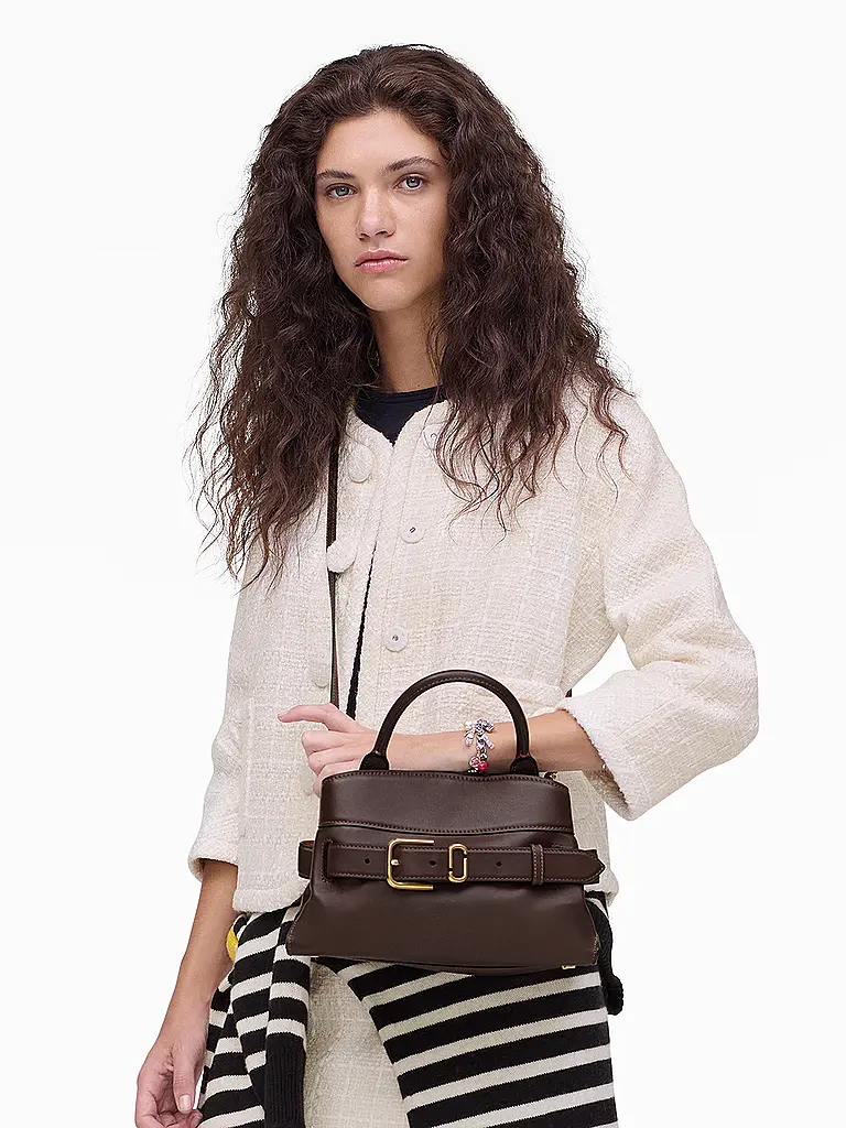 MARC JACOBS | Bolso de cuero - Bolso de mano THE SMALL DAKOTA SATCHEL | Marrón