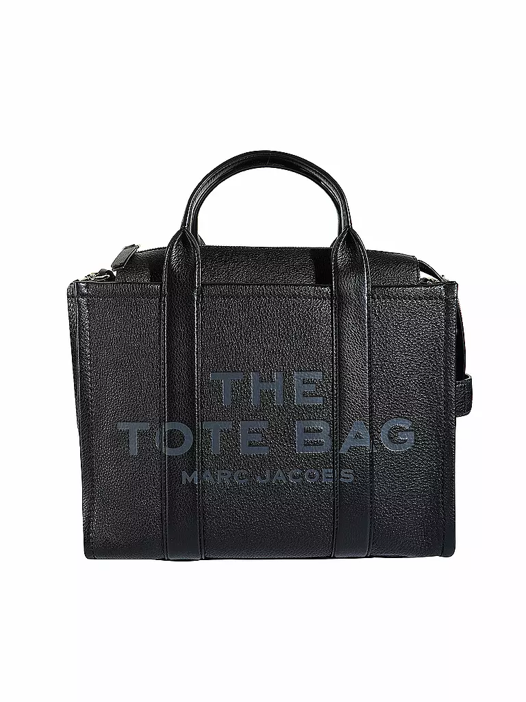 MARC JACOBS | Bolso de cuero - Bolso tote THE MEDIUM TOTE LEATHER | Negro