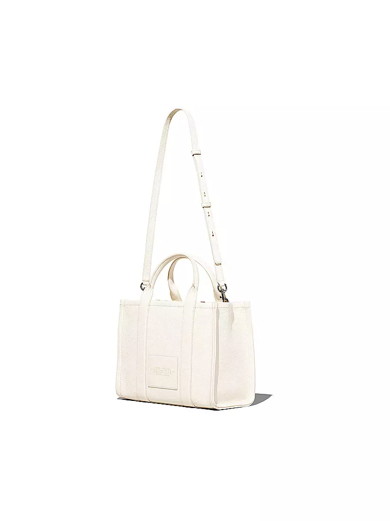 MARC JACOBS | Bolso de cuero - Bolso tote THE MEDIUM TOTE LEATHER | Blanco