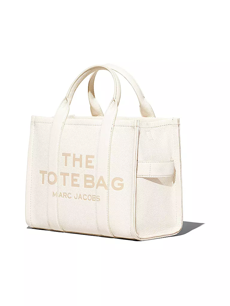 MARC JACOBS | Bolso de cuero - Bolso tote THE MEDIUM TOTE LEATHER | Blanco