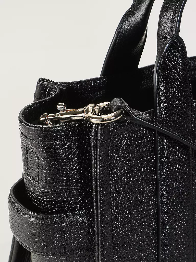 MARC JACOBS | Bolso de cuero - Bolso tote THE SMALL TOTE LEATHER | Negro