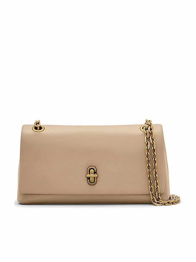 MARC JACOBS | Bolso de cuero - Mini Bag THE DUAL CHAIN WALLET | Marrón