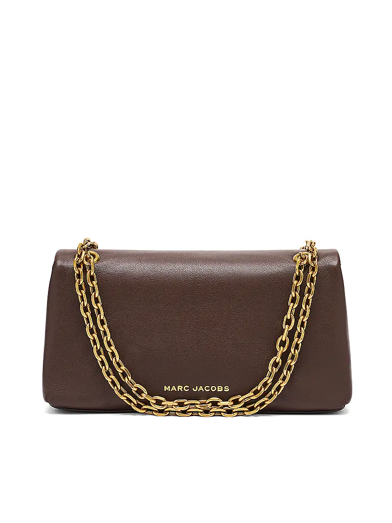 MARC JACOBS | Bolso de cuero - Mini Bag THE DUAL CHAIN WALLET | Marrón