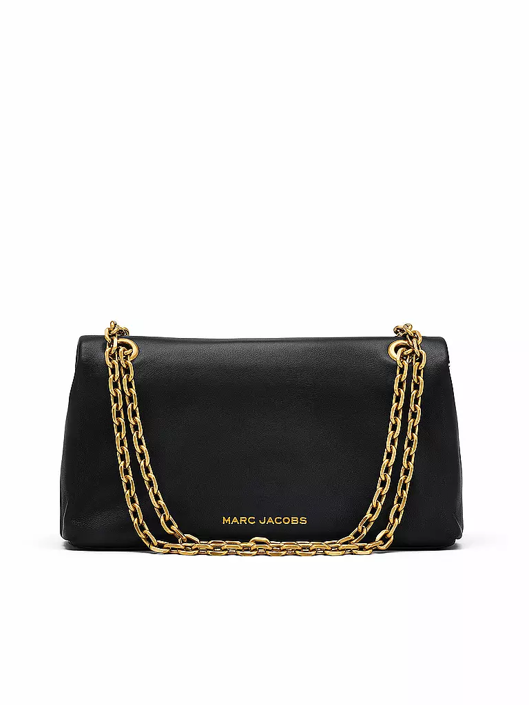 MARC JACOBS | Bolso de cuero - Mini Bag THE DUAL CHAIN WALLET | Negro