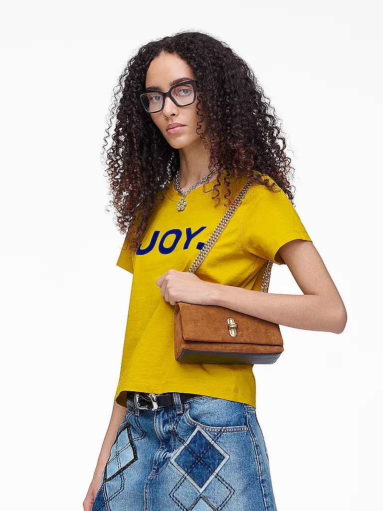 MARC JACOBS | Bolso de cuero - Mini Bag THE DUAL CHAIN | Camel