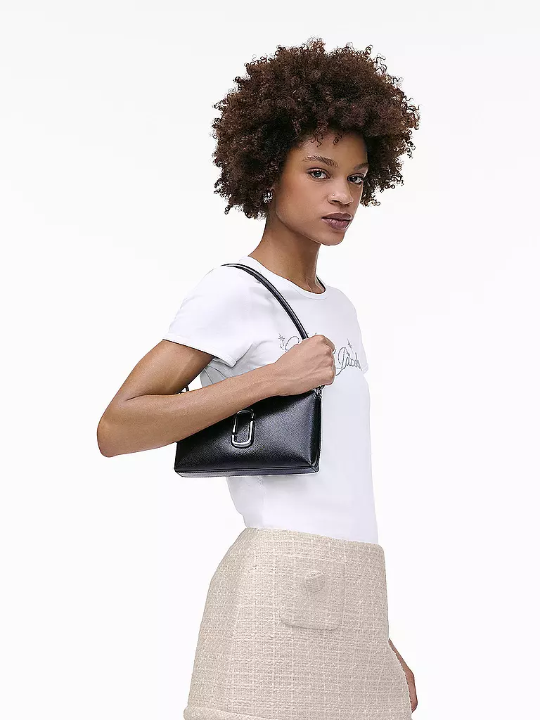 MARC JACOBS | Bolso de cuero - Mini Bag THE POCHETTE | Negro