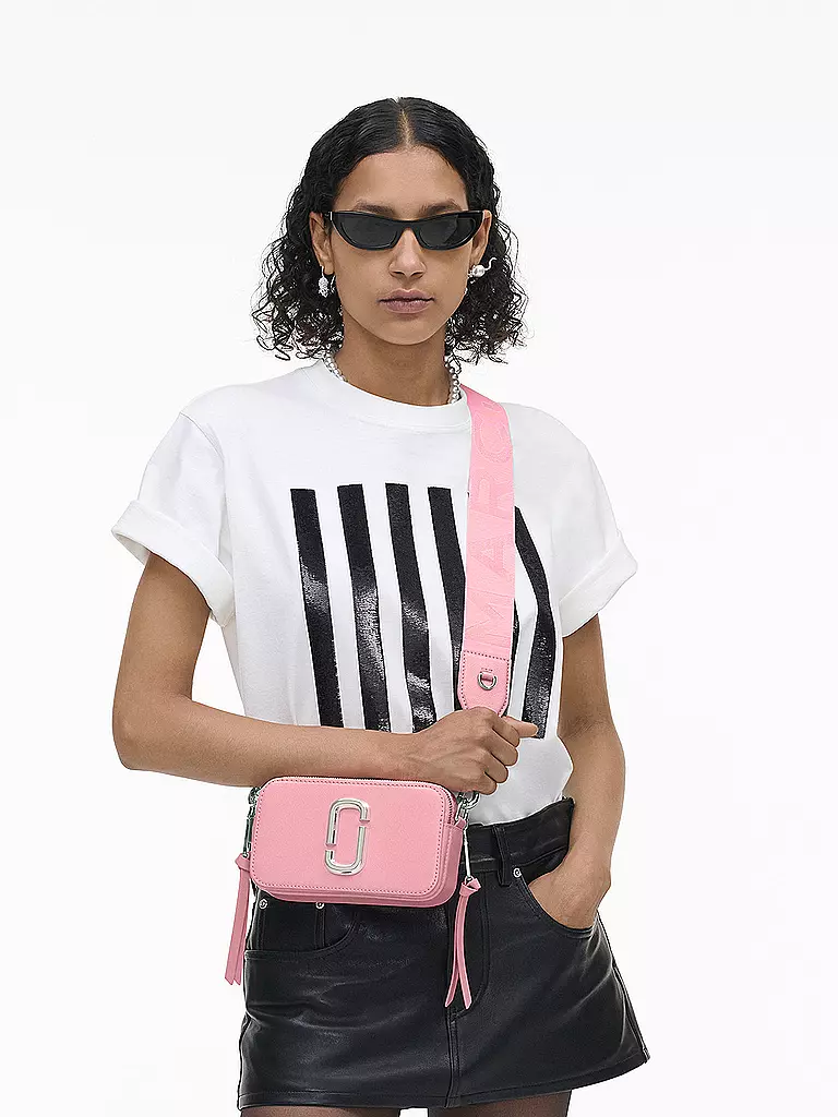MARC JACOBS | Bolso de cuero - Mini Bolso THE COLORBLOCK SNAPSHOT | Rosa