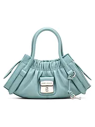 MARC JACOBS | Bolso de cuero - Mini Bolso THE SMALL SATCHEL | Azul claro