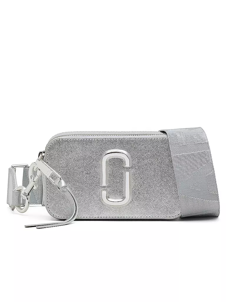 MARC JACOBS | Bolso de cuero - Mini Bolso THE SNAPSHOT | Plata