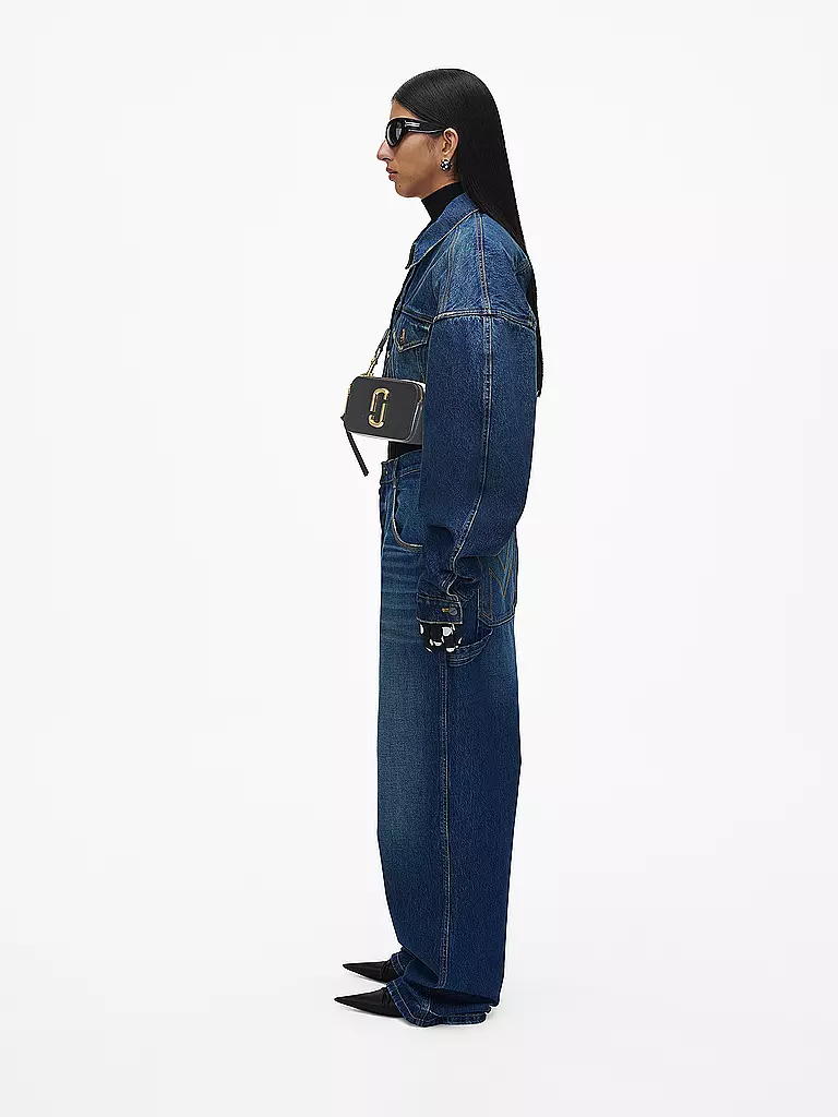 MARC JACOBS | Bolso de cuero - Mini Bolso THE SNAPSHOT | Negro