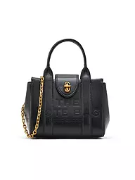 MARC JACOBS | Bolso de cuero - Mini Bolso THE TURNLOCK CROSSBODY TOTE | Negro