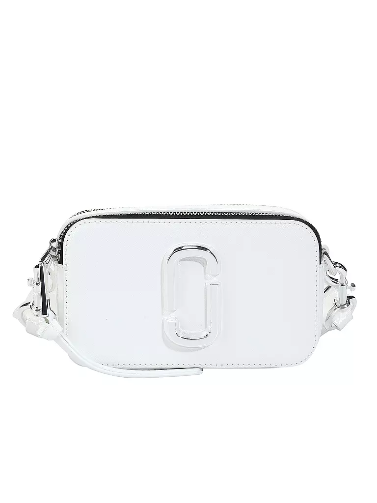 MARC JACOBS | Bolso de cuero - Minibolso THE SNAPSHOT | Blanco
