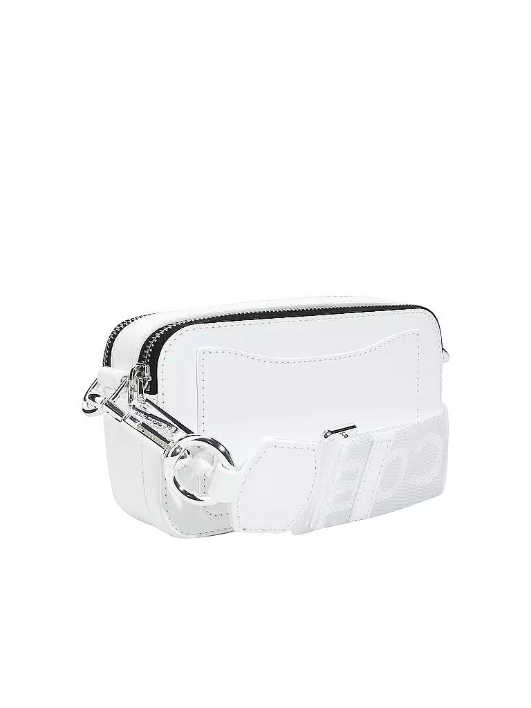 MARC JACOBS | Bolso de cuero - Minibolso THE SNAPSHOT | Blanco