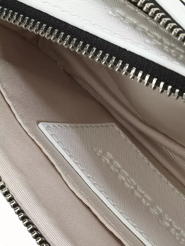 MARC JACOBS | Bolso de cuero - Minibolso THE SNAPSHOT | Blanco