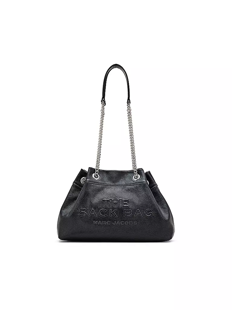 MARC JACOBS | Bolso de cuero - Shopper THE CHAIN SACK | Negro