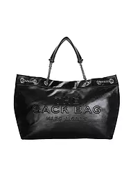 MARC JACOBS | Bolso de cuero - Shopper THE LARGE CHAIN SACK | Negro