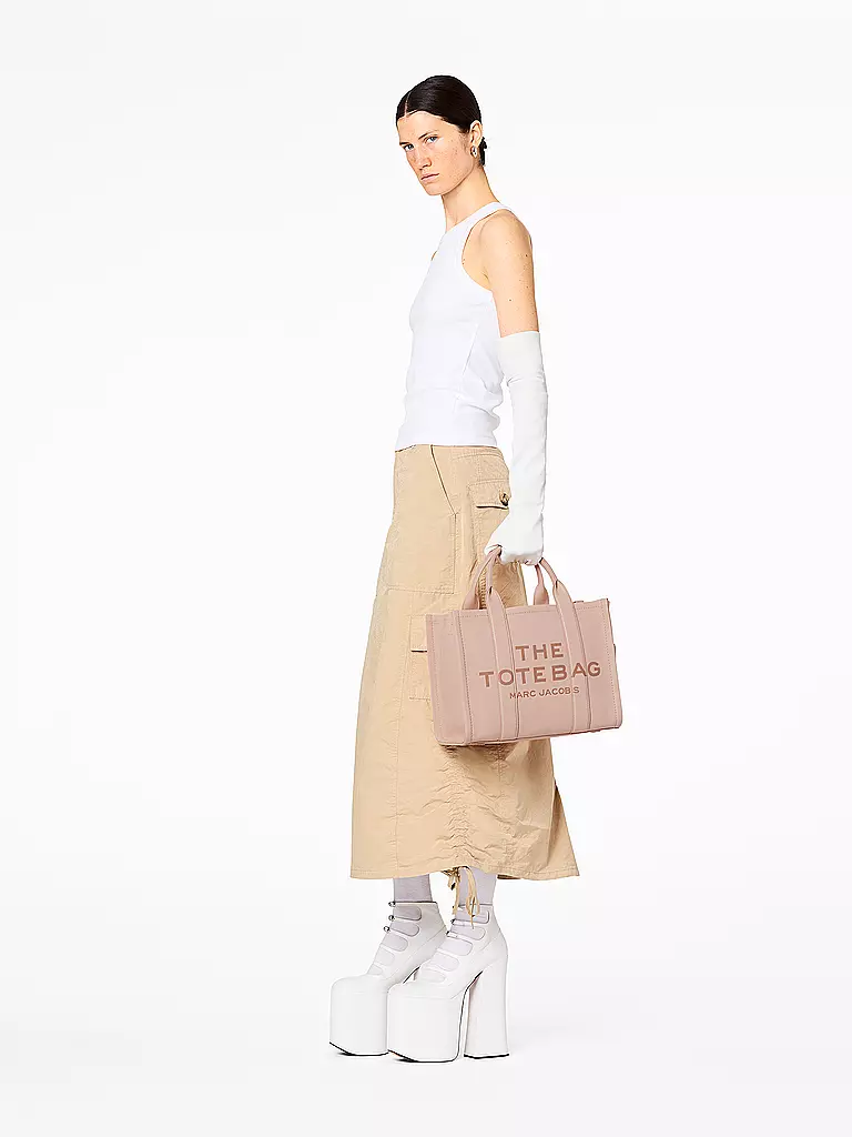 MARC JACOBS | Bolso de cuero - Tote Bag THE MEDIUM TOTE LEATHER | Rosa