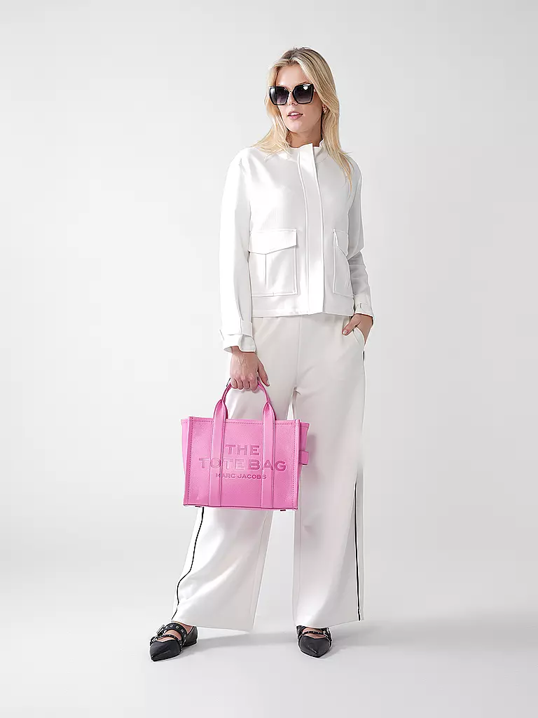 MARC JACOBS | Bolso de cuero - Tote Bag THE MEDIUM TOTE LEATHER | Fucsia