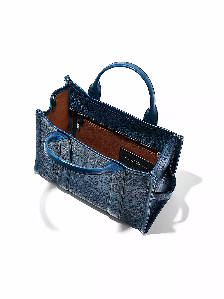 MARC JACOBS | Bolso de cuero - Tote Bag THE MEDIUM TOTE LEATHER | Azul