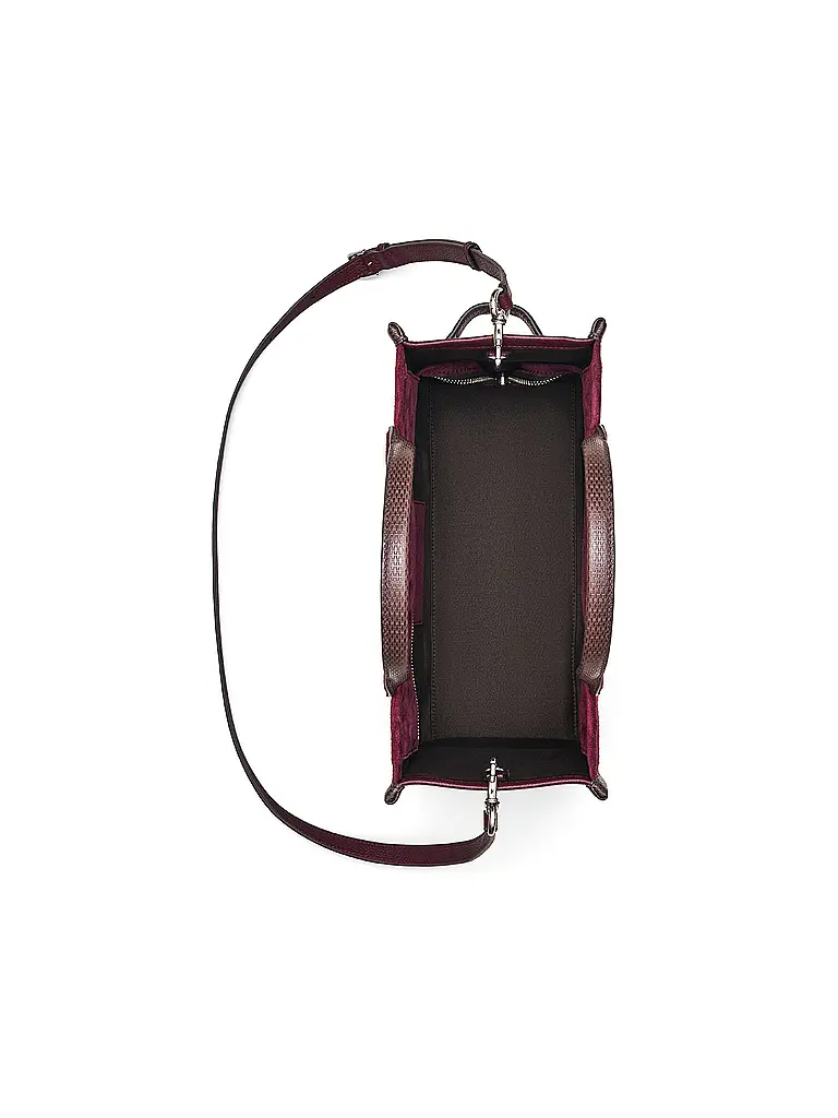 MARC JACOBS | Bolso de cuero - Tote Bag THE MEDIUM TOTE | Rojo oscuro