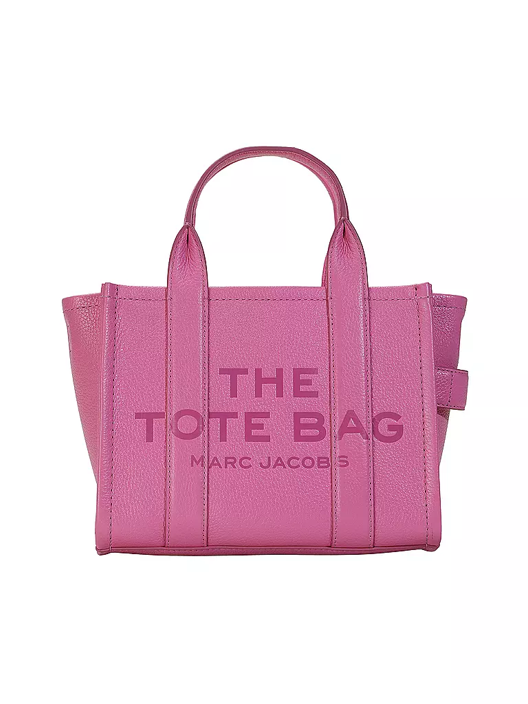 MARC JACOBS | Bolso de cuero - Tote Bag THE SMALL TOTE LEATHER | Fucsia