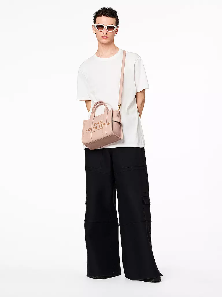 MARC JACOBS | Bolso de cuero - Tote Bag THE SMALL TOTE LEATHER | Rosa