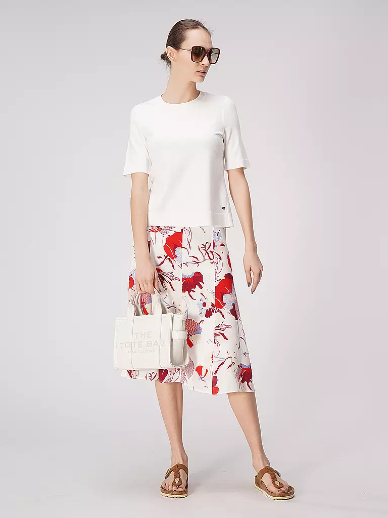 MARC JACOBS | Bolso de cuero - Tote Bag THE SMALL TOTE LEATHER | Blanco