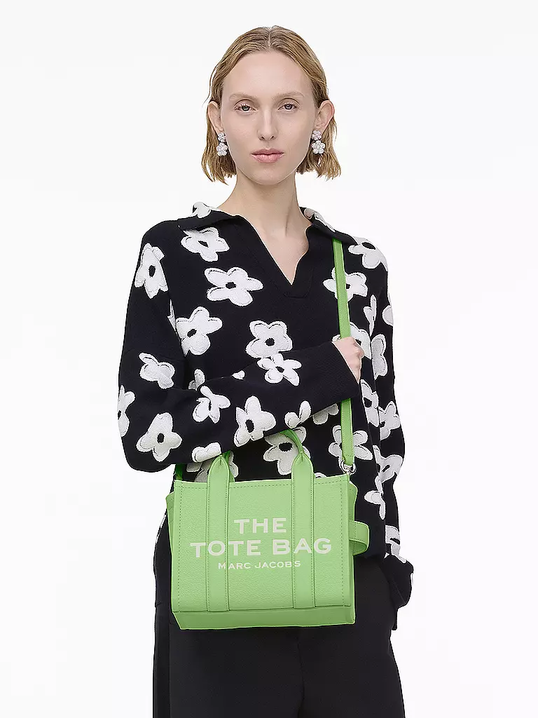 MARC JACOBS | Bolso de cuero - Tote Bag THE SMALL TOTE LEATHER | Verde