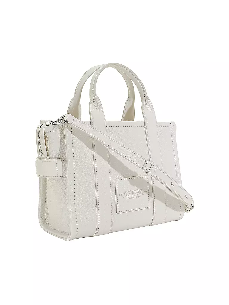 MARC JACOBS | Bolso de cuero - Tote Bag THE SMALL TOTE LEATHER | Blanco