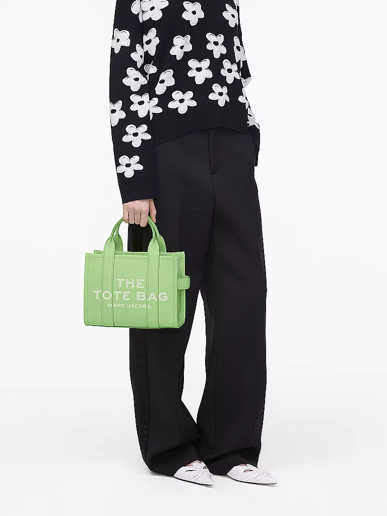 MARC JACOBS | Bolso de cuero - Tote Bag THE SMALL TOTE LEATHER | Verde