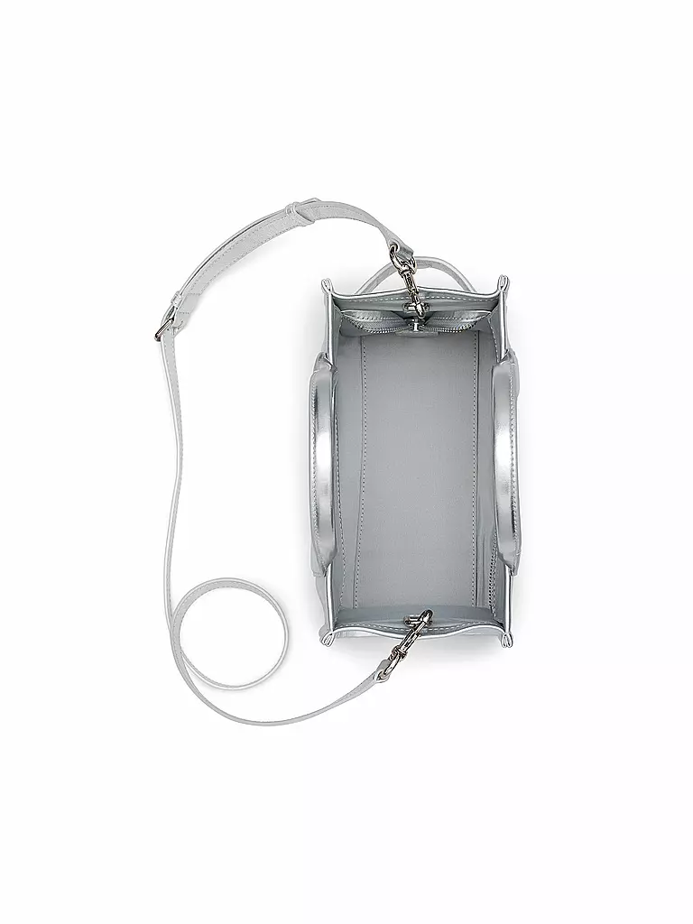MARC JACOBS | Bolso de cuero - Tote Bag THE SMALL TOTE LEATHER | Plata