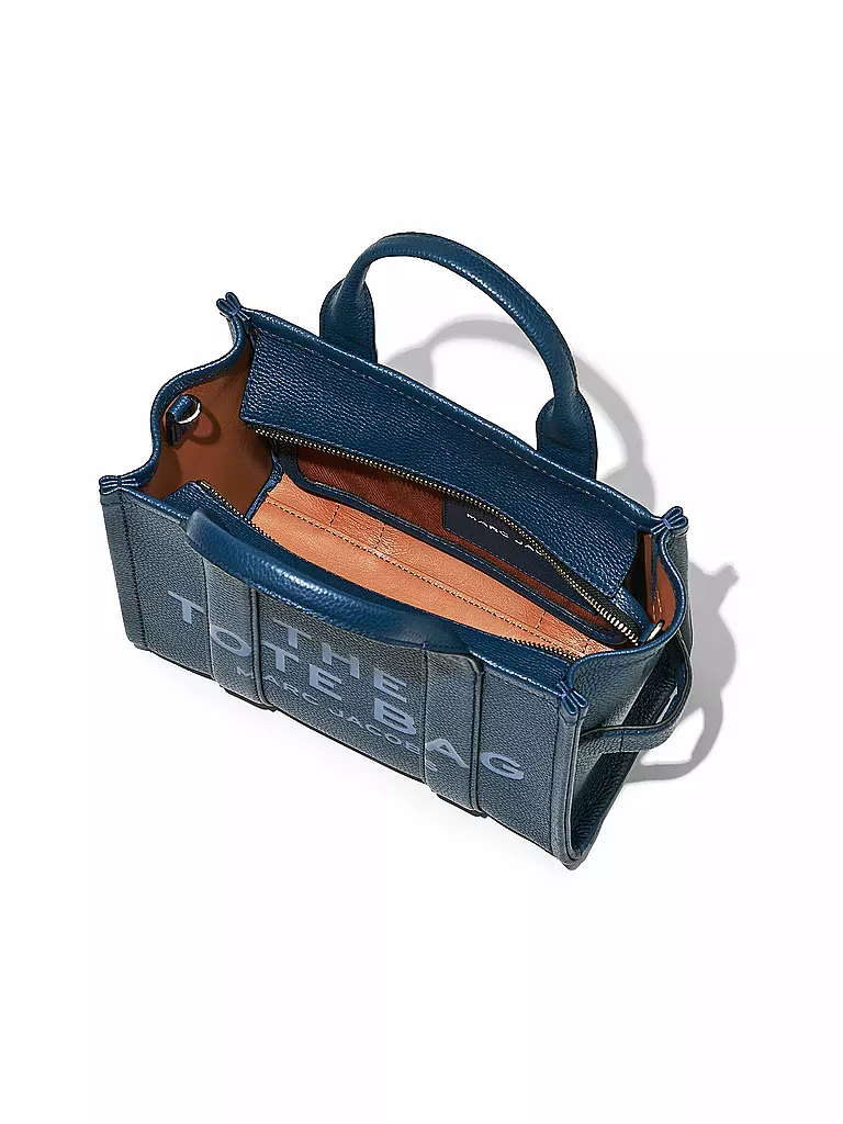 MARC JACOBS | Bolso de cuero - Tote Bag THE SMALL TOTE LEATHER | Azul