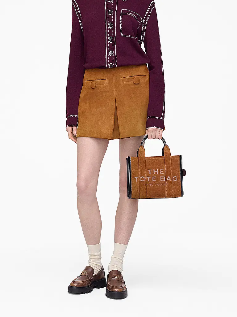 MARC JACOBS | Bolso de cuero - Tote Bag THE SMALL TOTE | Camel