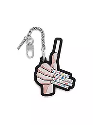 MARC JACOBS | Colgante para bolso THE MARC MANI CHARM | Negro