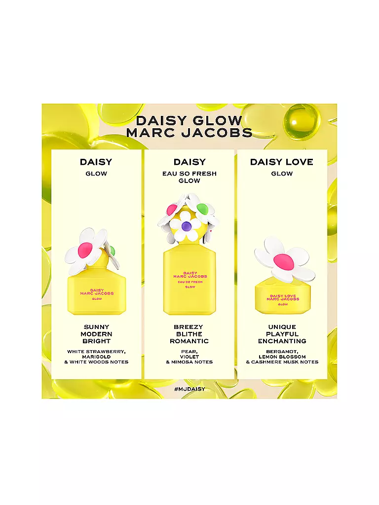 MARC JACOBS | Daisy Glow Edición Limitada Eau de Toilette para Mujer 75ml | Sin color