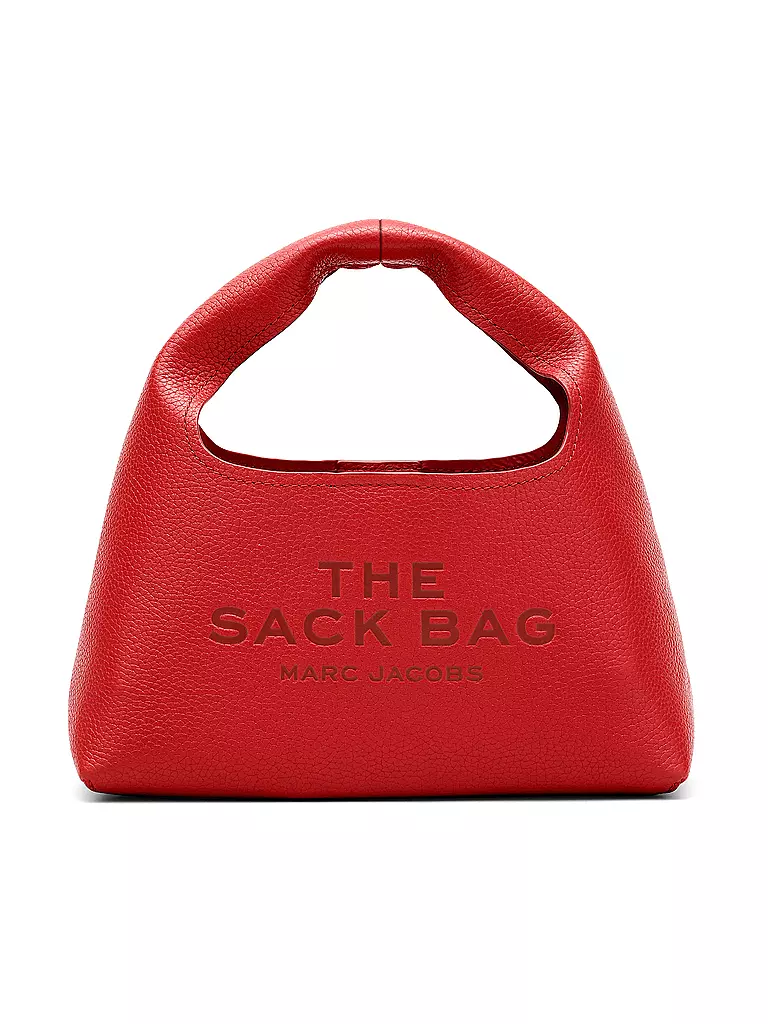 MARC JACOBS | Ledertasche - Henkeltasche THE MINI SACK  | Rojo